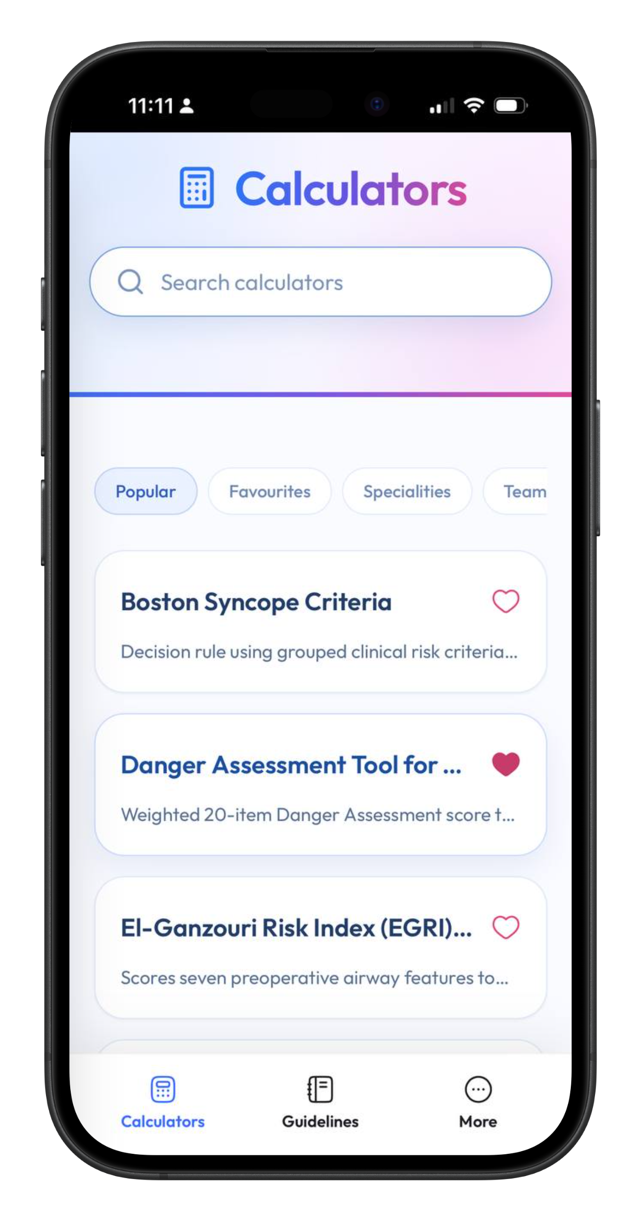 Fellowed calculator mobile screen